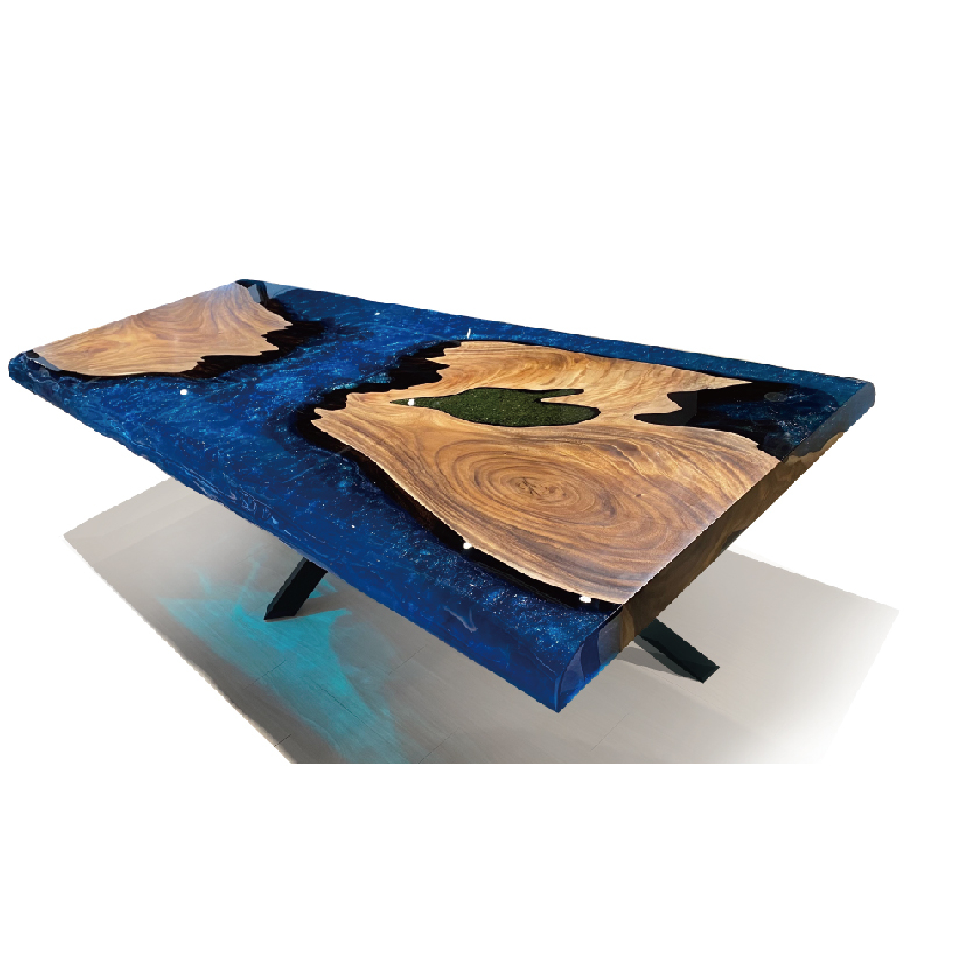 海洋星塵 環氧樹酯藝術餐桌